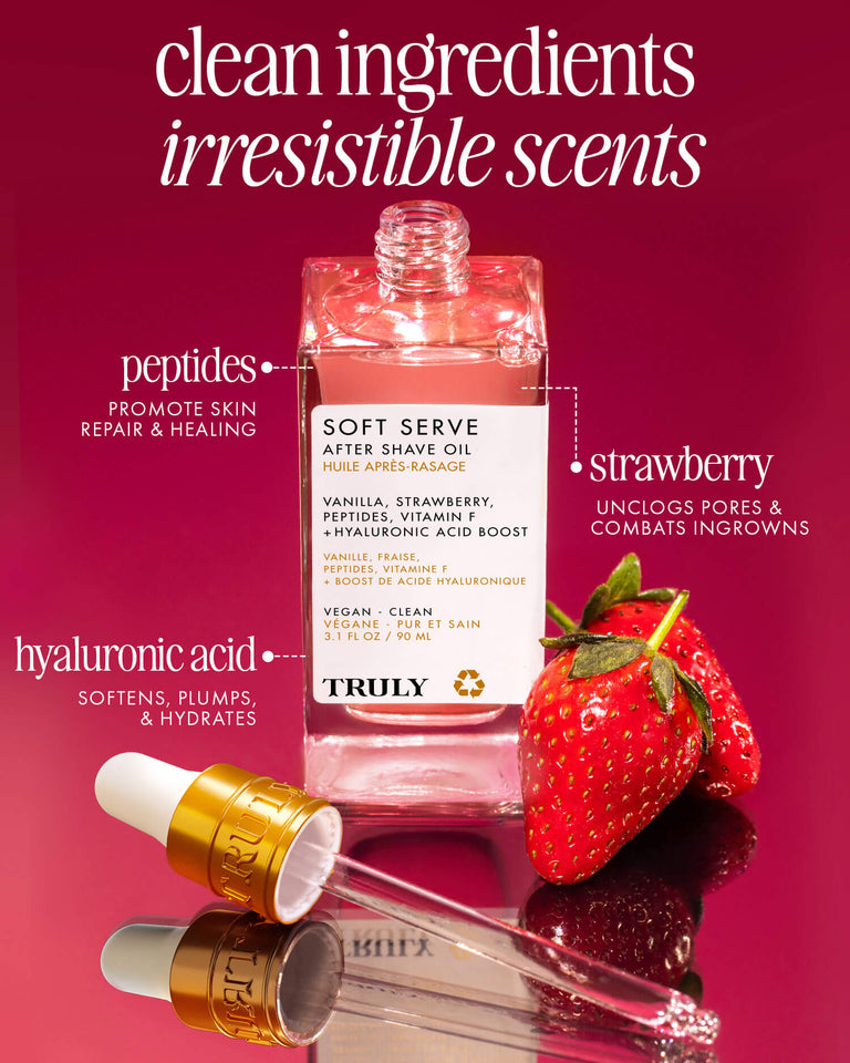 Truly Soft Serve - Aceite Para Después de Afeitado